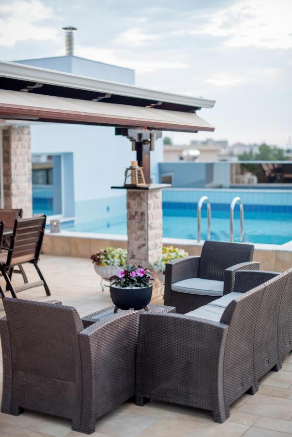 Luxury Penthouse With Private Pool Apartment Preveza Luaran gambar